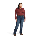 Ariat Womens Rebar Perfect Rise Straight Leg - Flex Riveter Atlanta