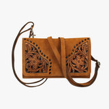 Ariat Sierra Crossbody Clutch - RoughoutTan