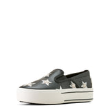 Ariat Womens Skylar Star Slip On - Inkwell Black