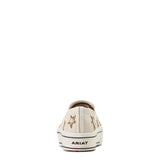 Ariat Womens Skylar Star Slip On - Ivory Pearl