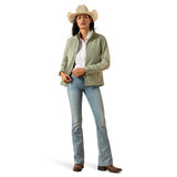 Ariat Womens Logo Softshell Jacket - Sea Spray Heather