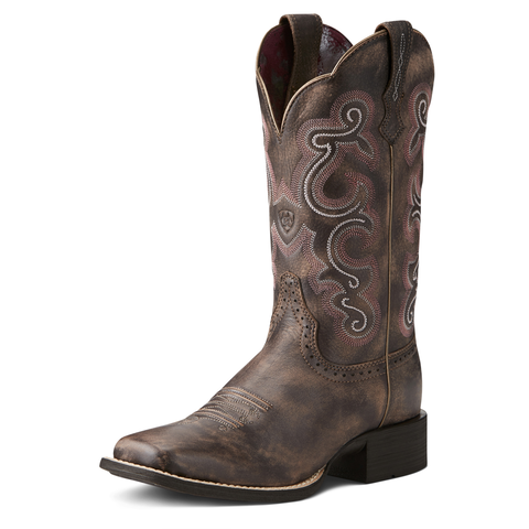 Ariat Womens Quickdraw - Tack Room Chocolate