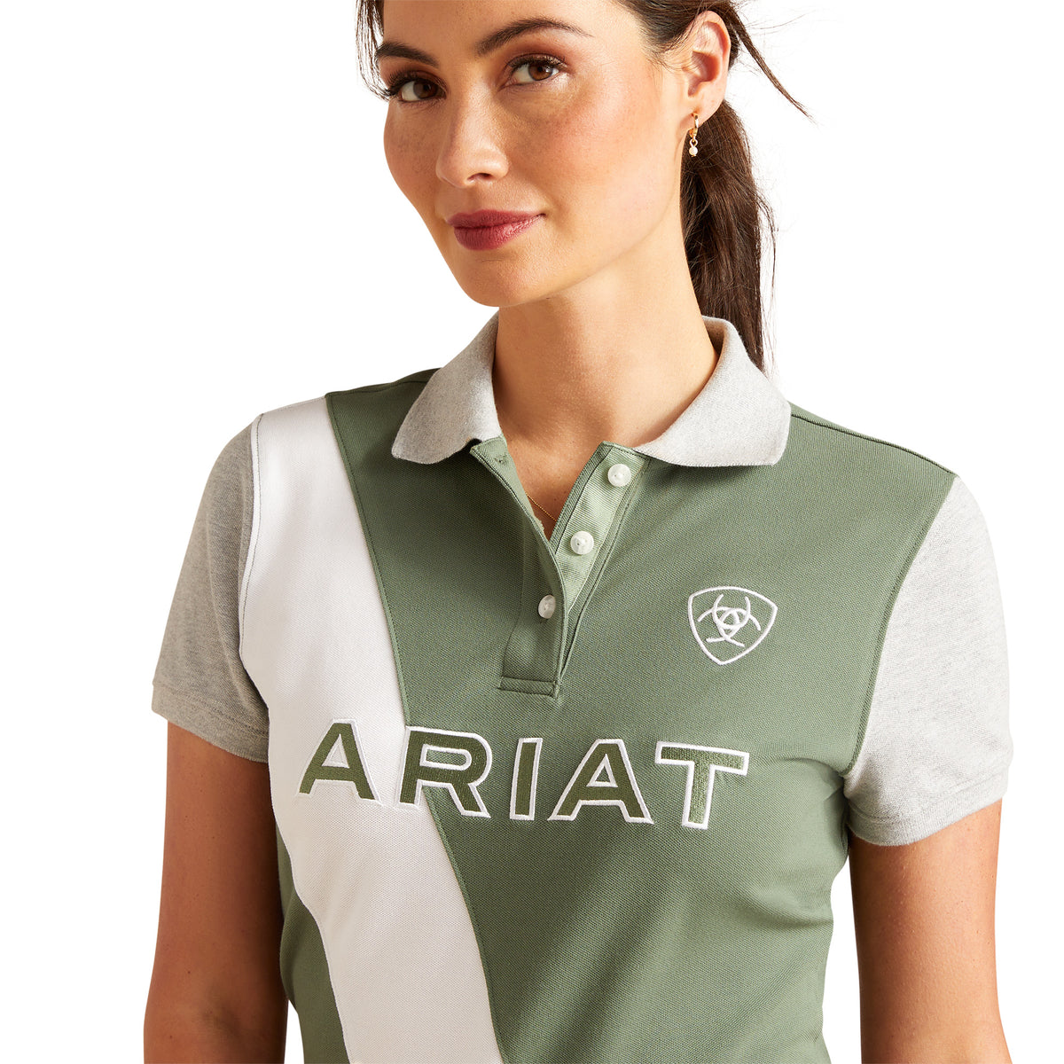 Ariat Womens Taryn Polo - Duck Green