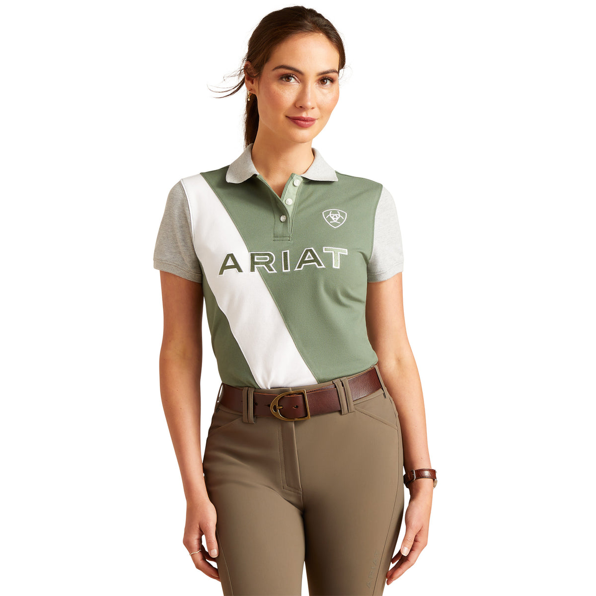 Ariat Womens Taryn Polo - Duck Green