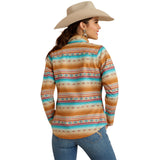 Ariat Womens New Team Softshell Print Jacket - Fallon Serape Print