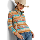 Ariat Womens New Team Softshell Print Jacket - Fallon Serape Print