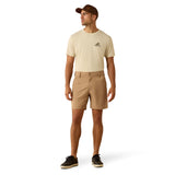 Ariat Mens Tek 7inch Short - Silver Mink