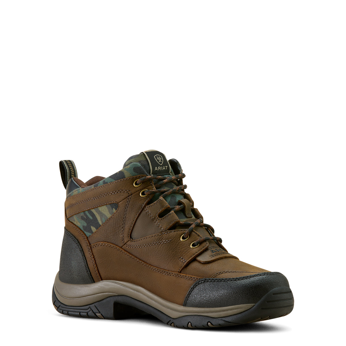 Ariat Mens Terrain H20 - Dark Coffee/Camo Print