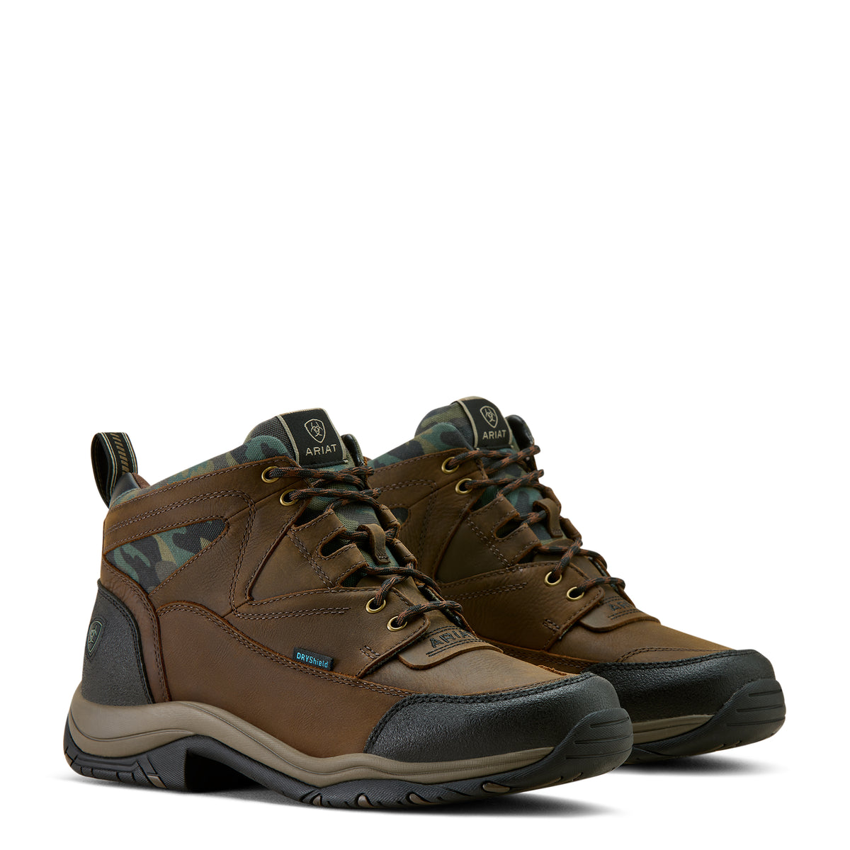 Ariat Mens Terrain H20 - Dark Coffee/Camo Print