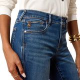 Ariat Womens Perfect Rise Ultra Stretch Boot Cut Jean - Sadie Oasis