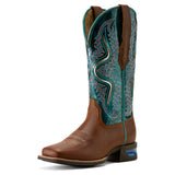 Ariat Womens Captivate Wide Square Toe - Caramel/Striking Aruba