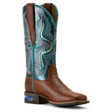 Ariat Womens Captivate Wide Square Toe - Caramel/Striking Aruba