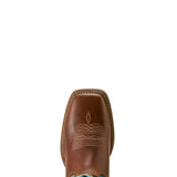 Ariat Womens Captivate Wide Square Toe - Caramel/Striking Aruba