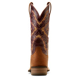 Ariat Womens San Angela Venttek 360 Tooled Toasted Almond/Aged Merlot