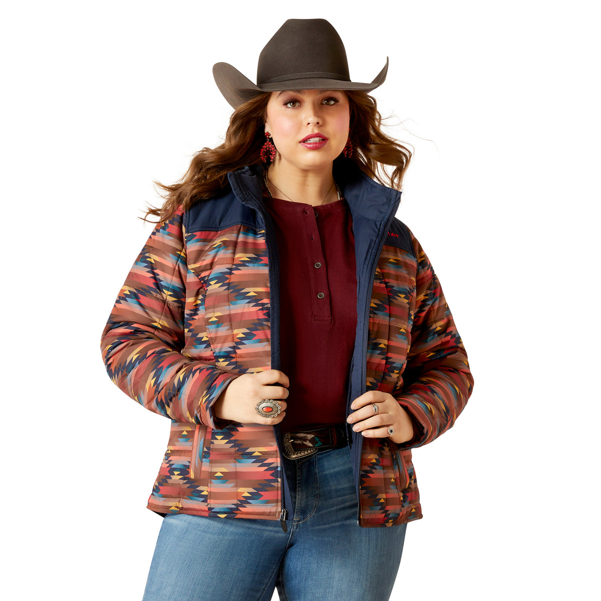 Ariat Womens Crius Insulated Jacket - Mirage Print