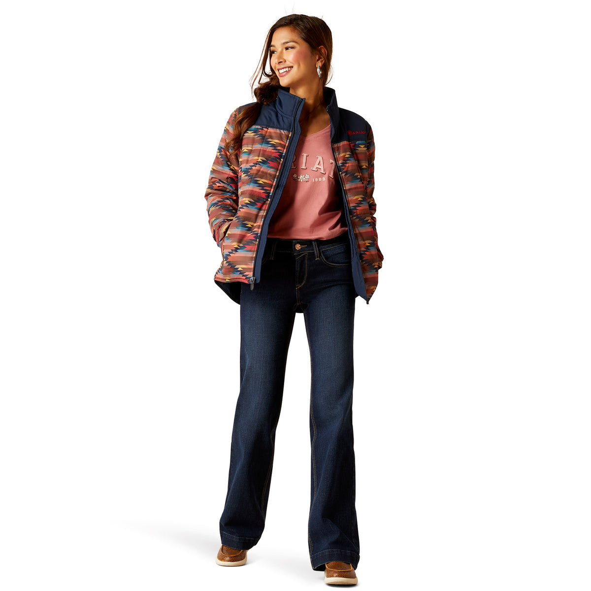 Ariat Womens Crius Insulated Jacket - Mirage Print