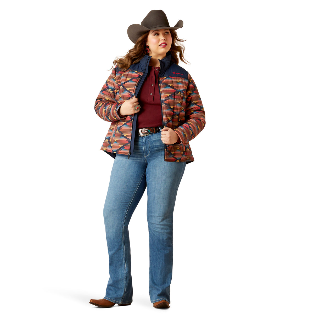 Ariat Womens Crius Insulated Jacket - Mirage Print