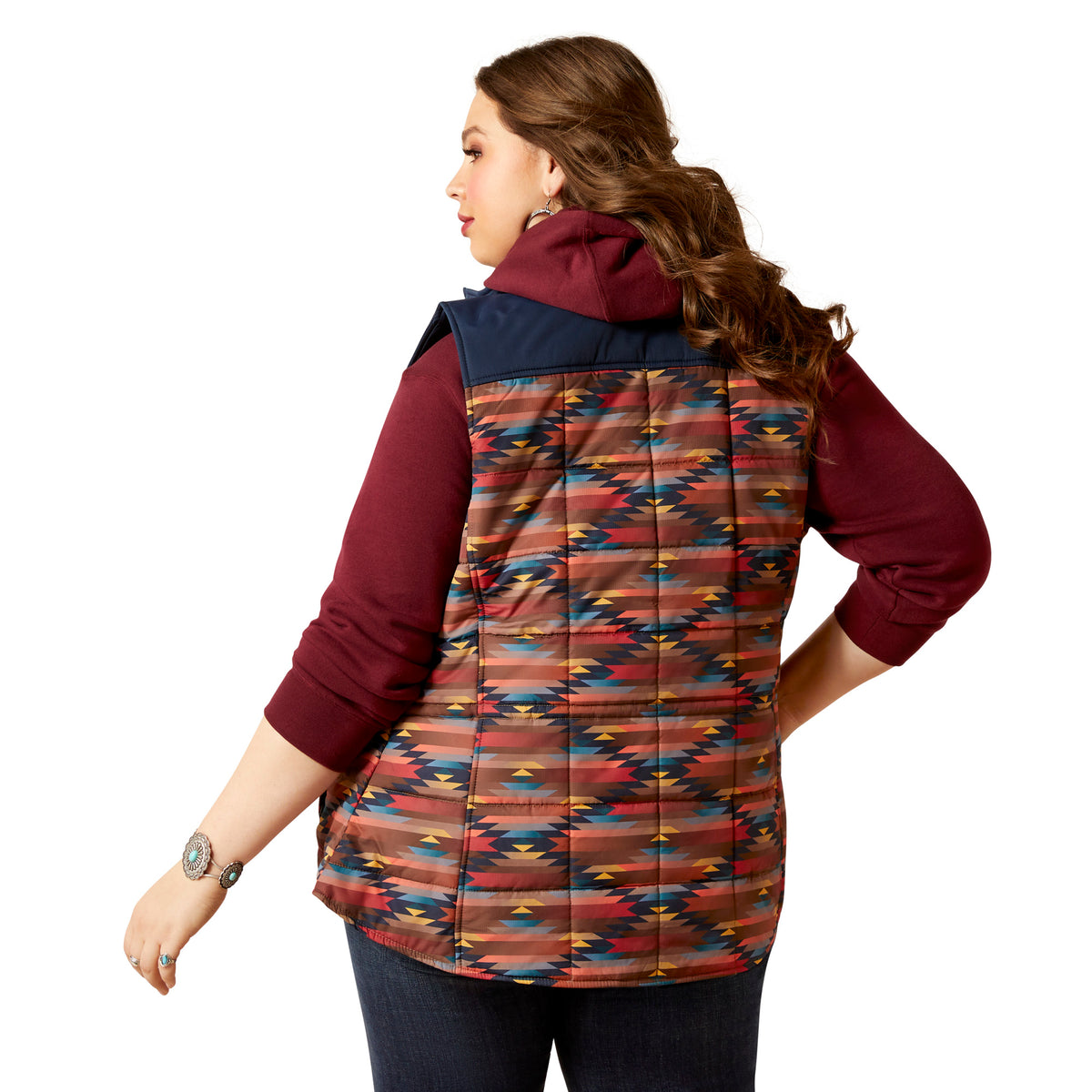 Ariat Womens Crius Insulated Vest - Mirage Print