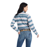Ariat Womens Real Kirby Stretch Shirt - Downstream
