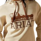 Ariat Womens Essential Hoodie - Oyster Grey