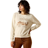 Ariat Womens Essential Crew Sweatshirt - Summer Sand