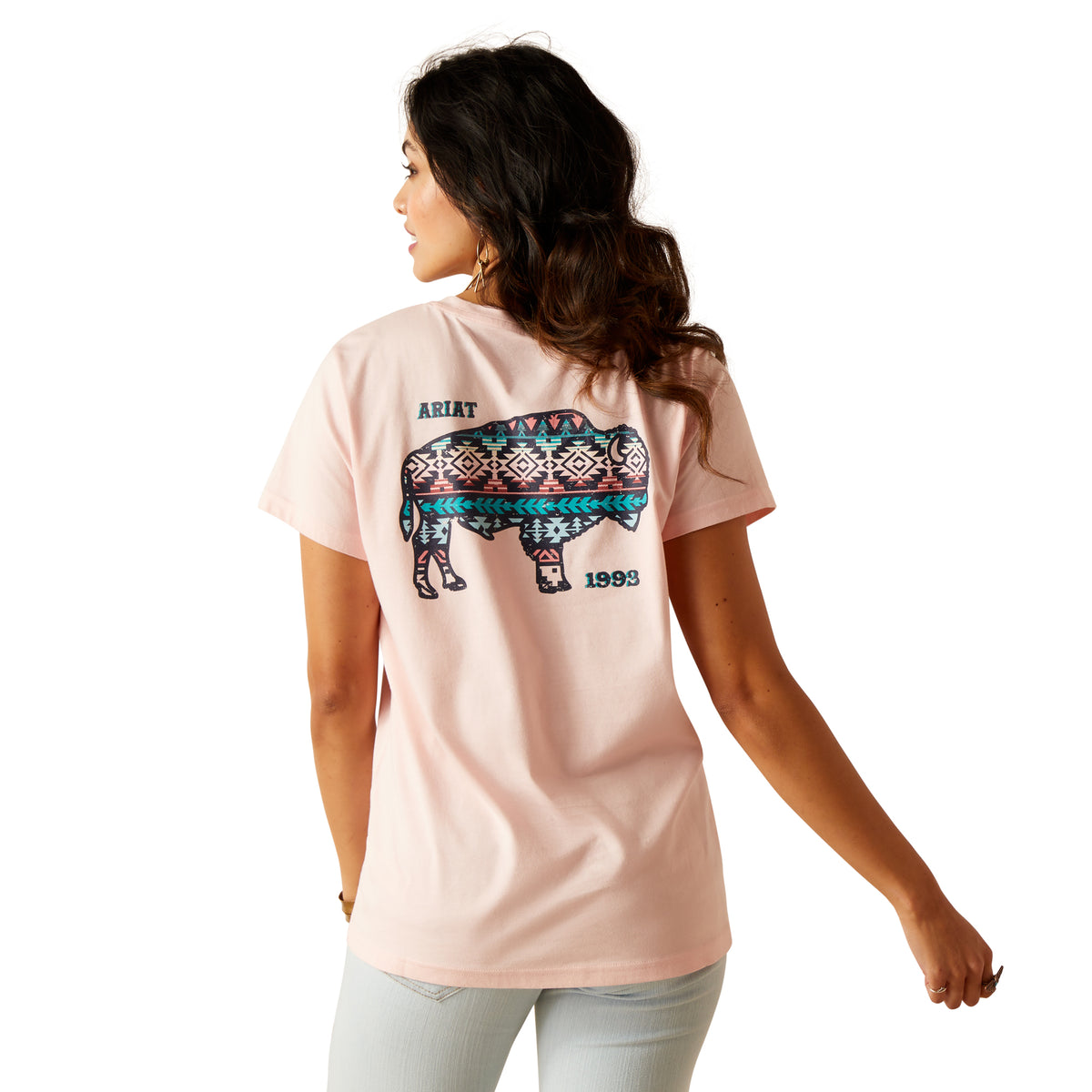 Ariat Womens Granger T Shirt - Blushing Rose