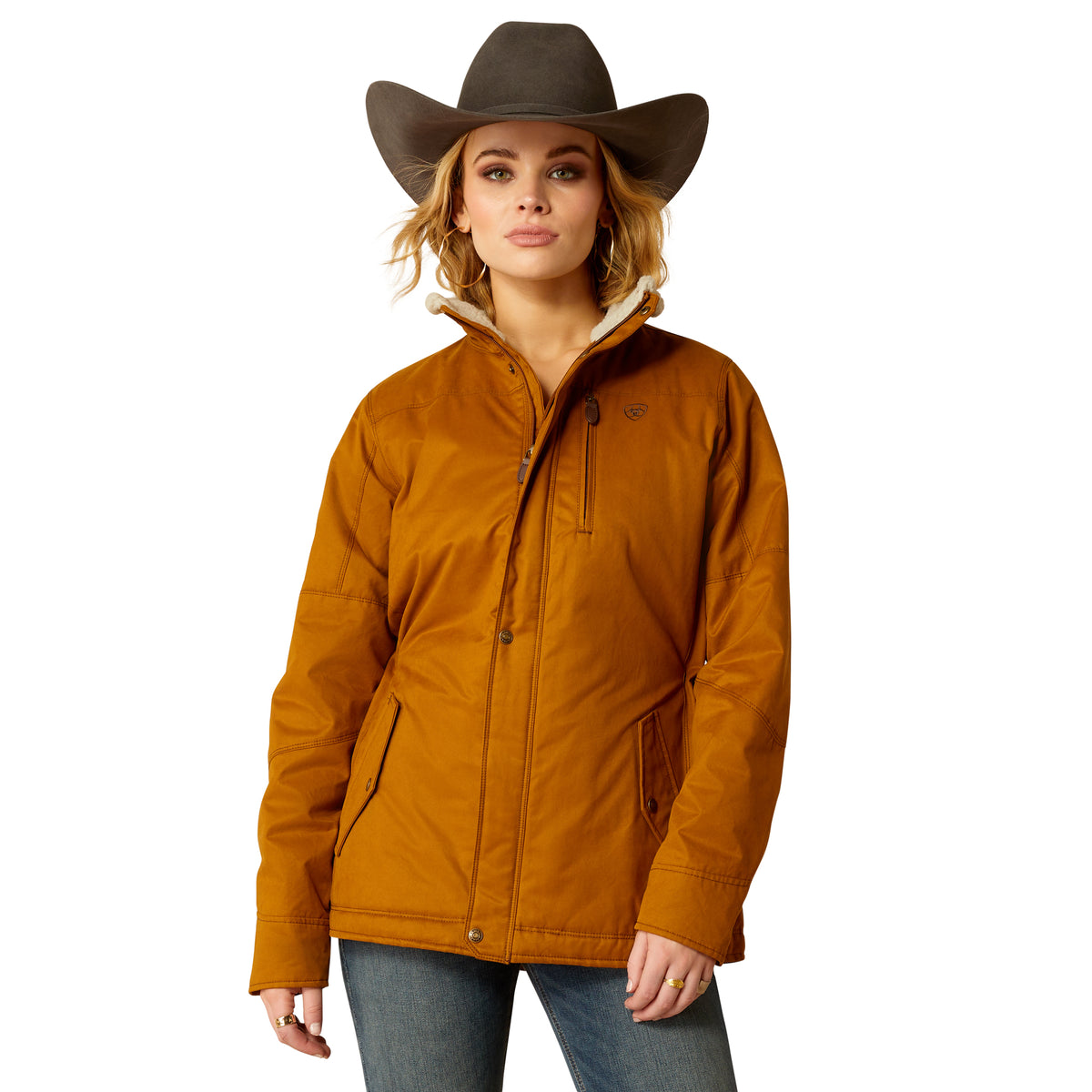 Ariat Womens Grizzly Insulated Jacket - Chestnut