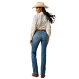 Ariat Womens High Rise Boot Cut Jean - Lyra Belfair