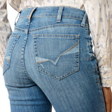 Ariat Womens High Rise Boot Cut Jean - Lyra Belfair
