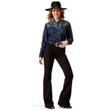 Ariat Womens High Rise Slim Trouser Jean - Dixi Valencia