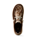 Ariat Womens Hilo - Coffee Bean Suede/Speckled Cow Print