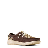 Ariat Womens Hilo - Chocolate Smoke/Gilded Leopard Hair On