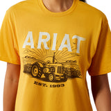 Ariat Womens Keep It Rural Tee - Mustard