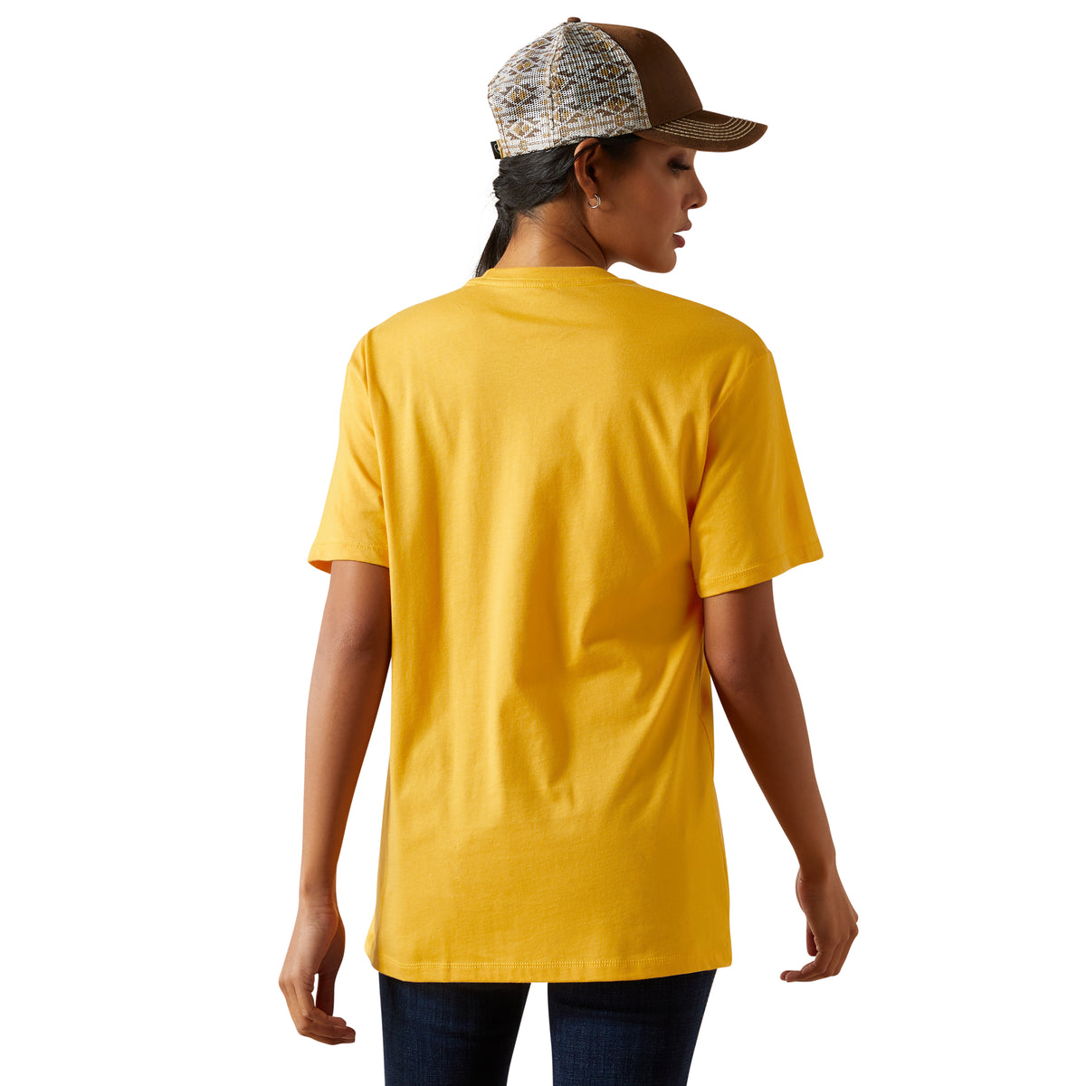 Ariat Womens Keep It Rural Tee - Mustard