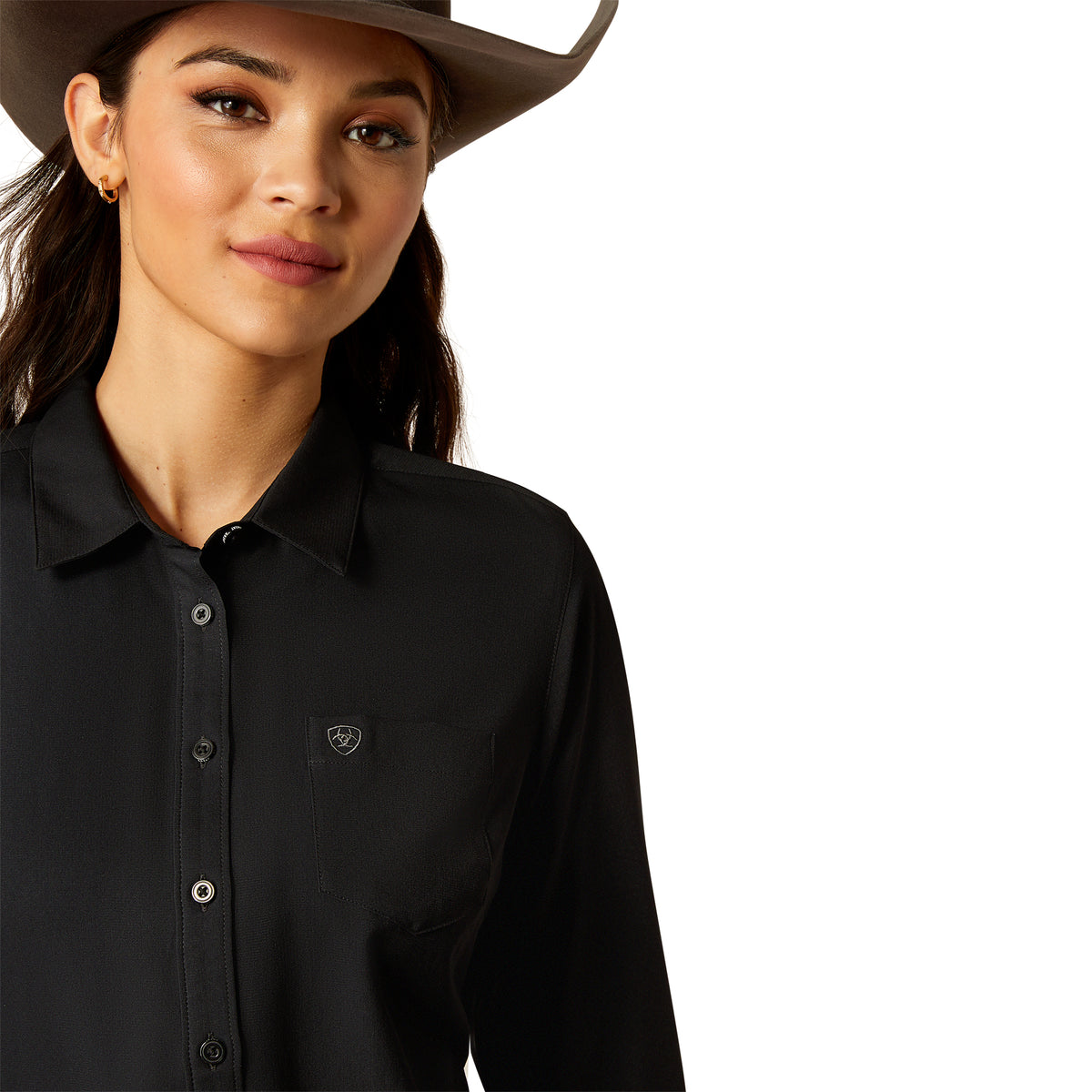 Ariat Womens Kirby Pro Shirt - Black