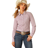 Arait Womens Wrinkle Resistant Kirby Shirt - Finleigh Geo Print