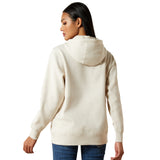 Ariat Womens Logo 2.0 Hoodie - Oatmeal Heather