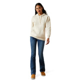 Ariat Womens Logo 2.0 Hoodie - Oatmeal Heather
