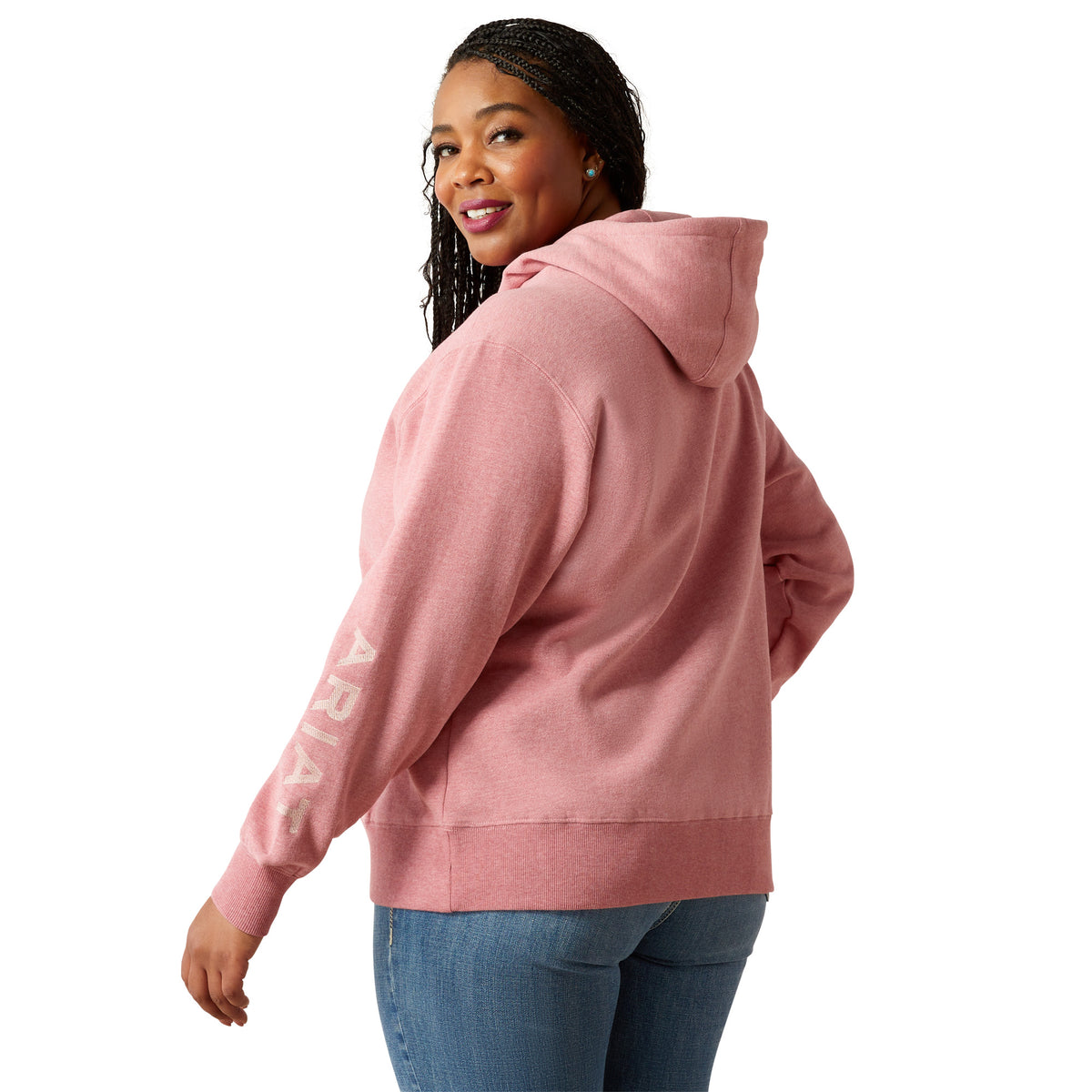 Ariat Womens Logo 2.0 Hoodie - Rose Wine