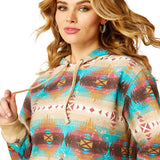 Ariat Womens Lunas Hoodie - Serrano Print