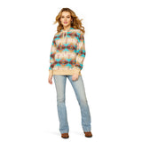 Ariat Womens Lunas Hoodie - Serrano Print