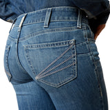 Ariat Womens Mid Rise Boot Cut Jean - Aisha Ithica