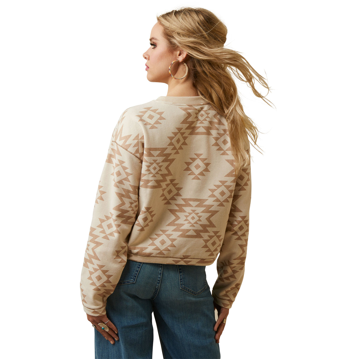 Ariat Womens OKeefe Sweatshirt - Brazilian Sand