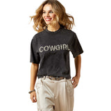 Ariat Womens Pearl Tee - Washed Black