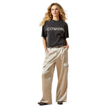 Ariat Womens Pearl Tee - Washed Black