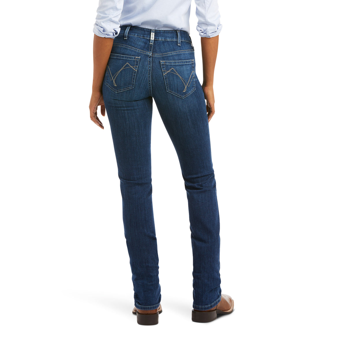 Ariat Womens Real Perfect Rise Straight Leg - Abby Mackenzie