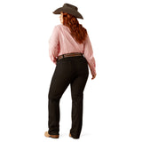 Ariat Womens Perfect Rise Boot Cut Jean - Ella Black