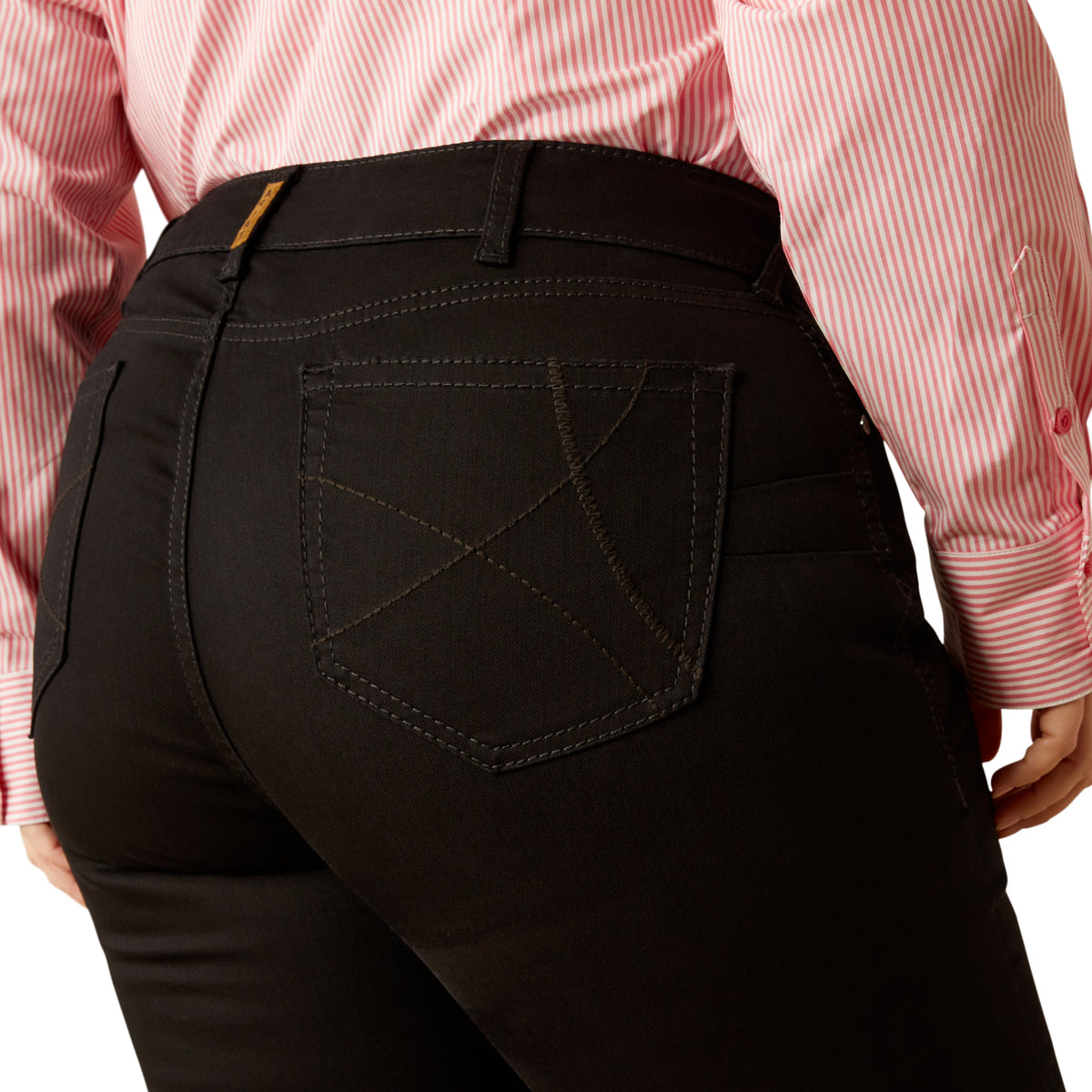 Ariat Womens Perfect Rise Boot Cut Jean - Ella Black