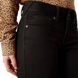 Ariat Womens Perfect Rise Boot Cut Jean - Ella Black