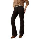 Ariat Womens Perfect Rise Boot Cut Jean - Ella Black